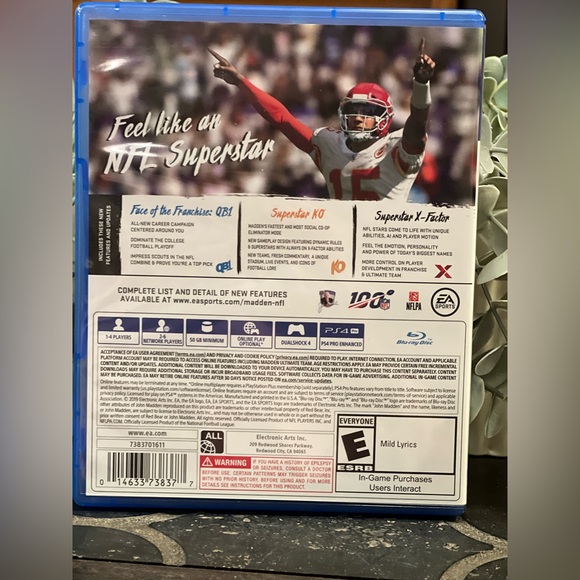 PS4 Madden NFL 20 - Picture 3 of 3